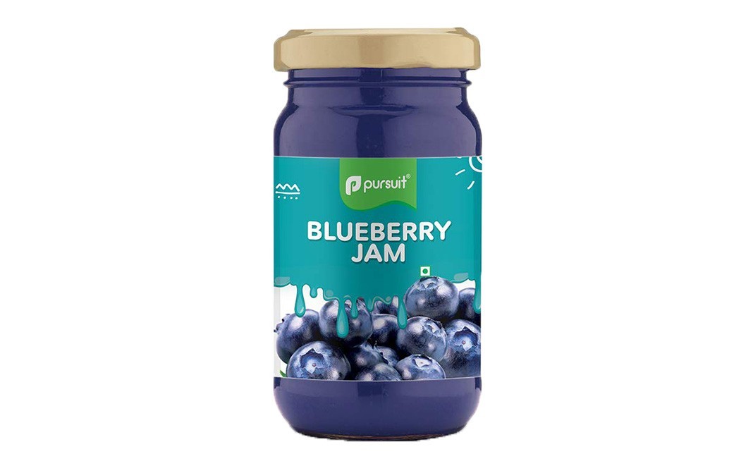 Pursuit Blueberry Jam    Glass Jar  370 grams